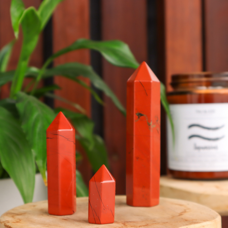 Red Jasper towers