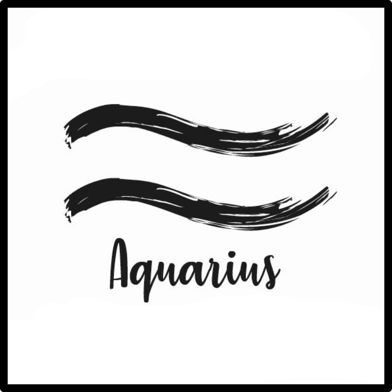 Aquarius zodiac symbol