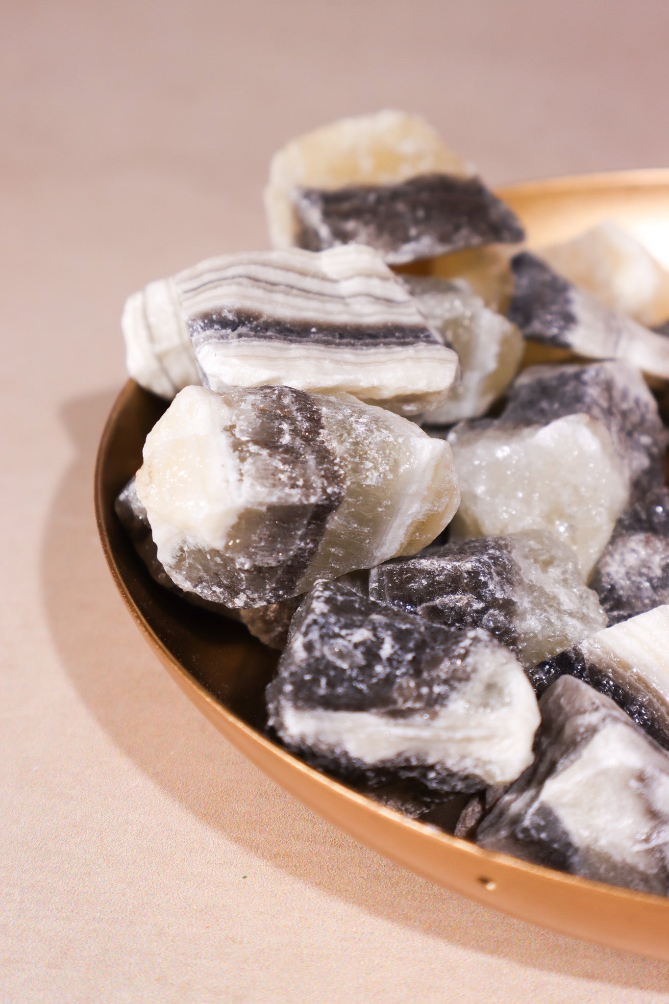 Zebra Calcite Crystal