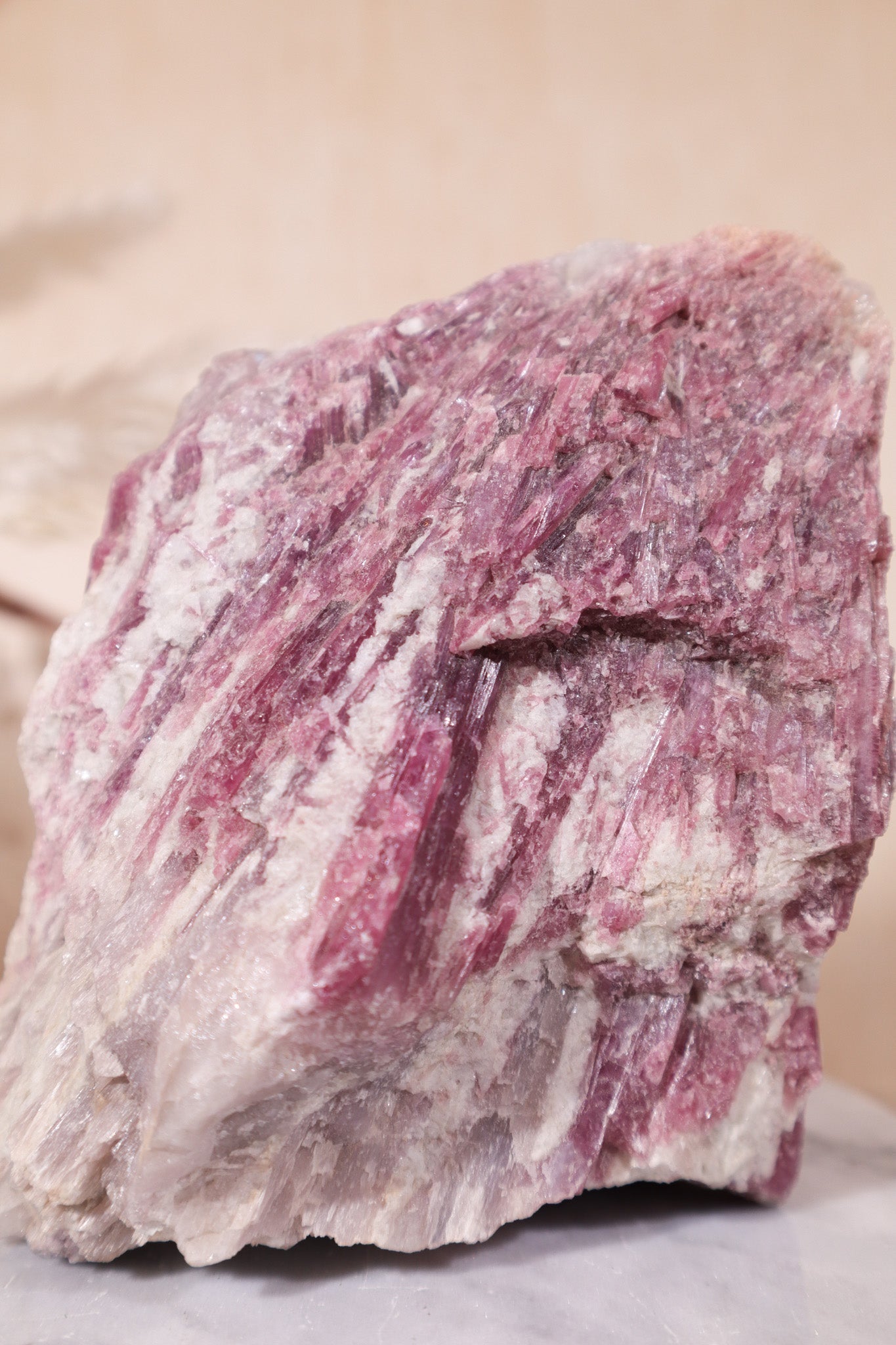 Rubellite Tourmaline Crystal
