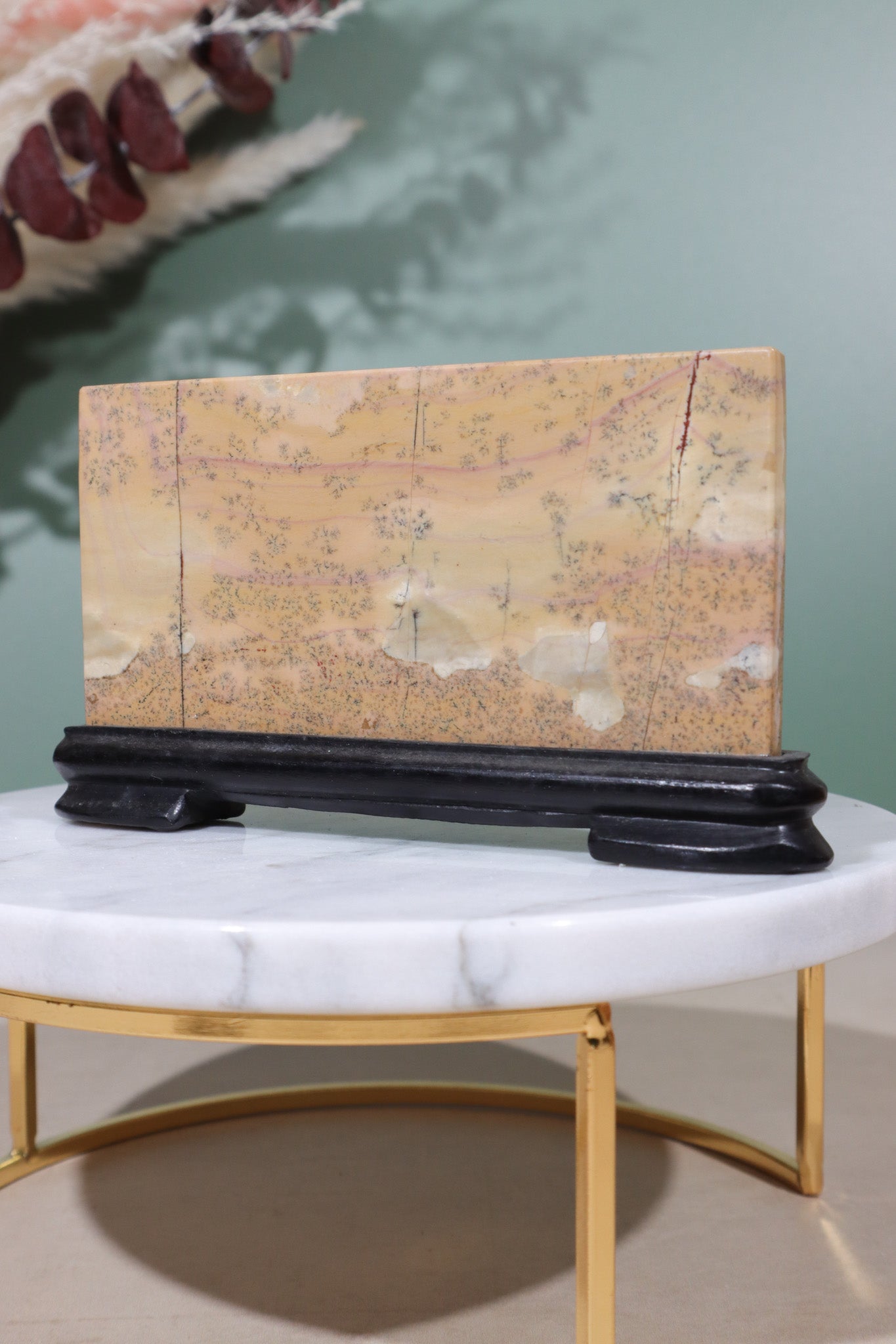 Pictured Jasper Slab