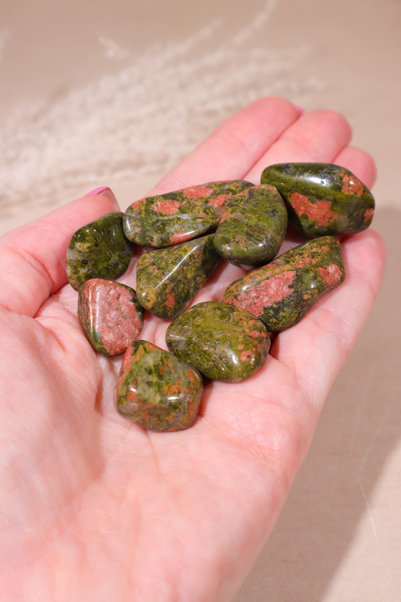 Unakite Crystals