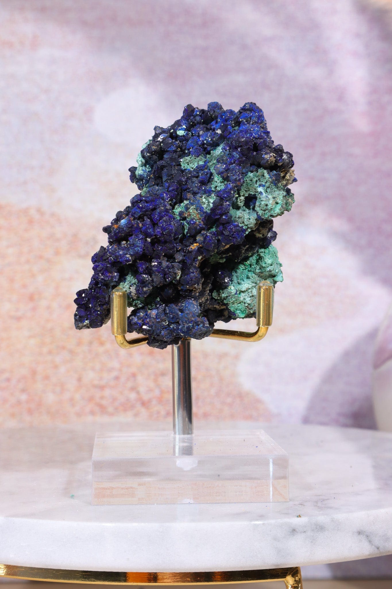 Azurite with Malachite Specimen - Tali & Loz Crystals