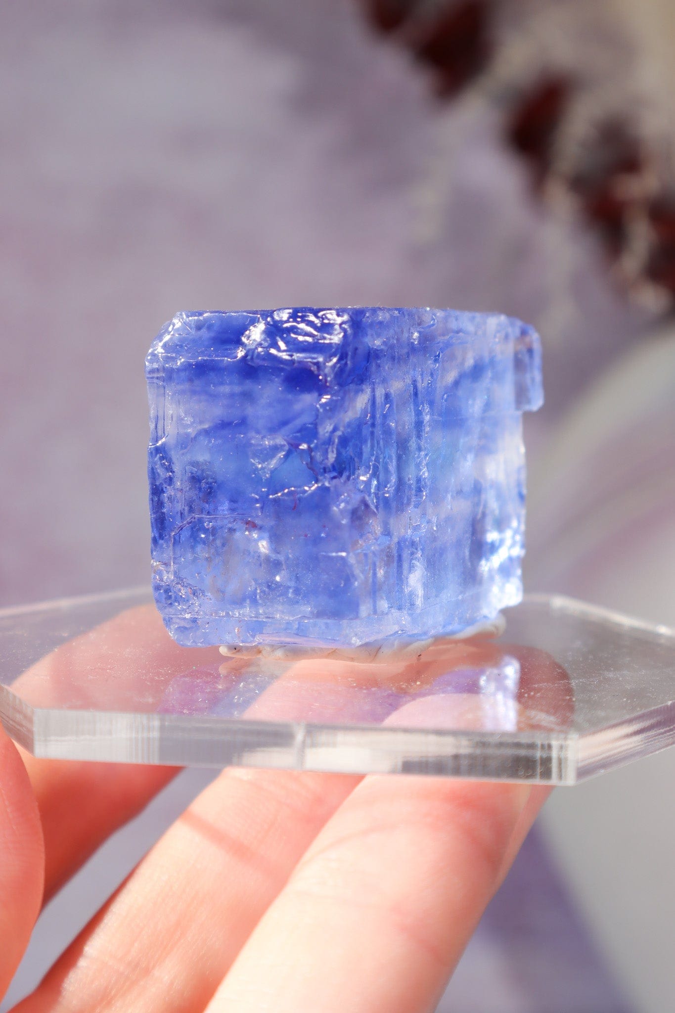 Blue Halite Crystal, Igdir Turkey
