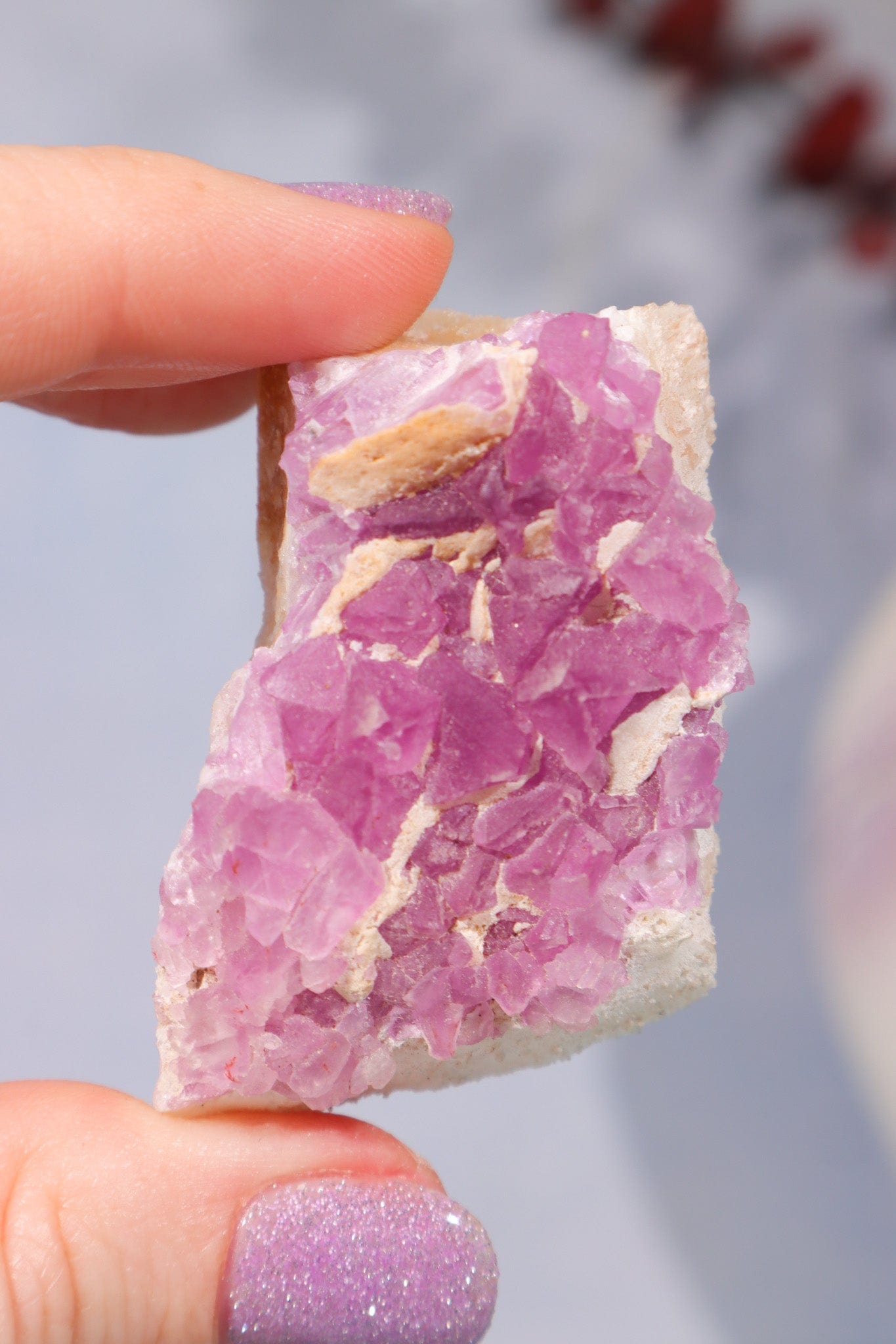 Pink Fluorite