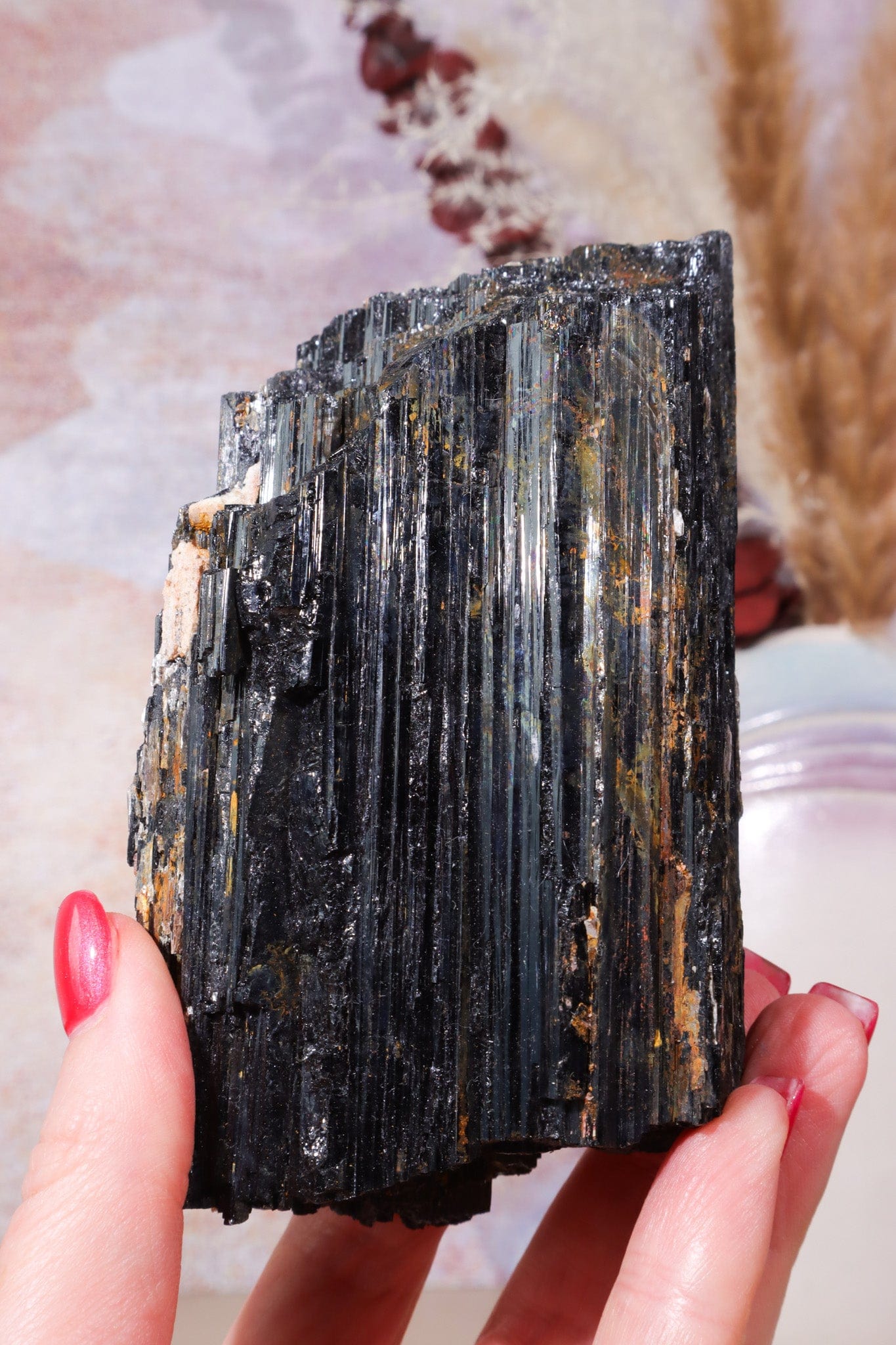 Black Tourmaline Specimen