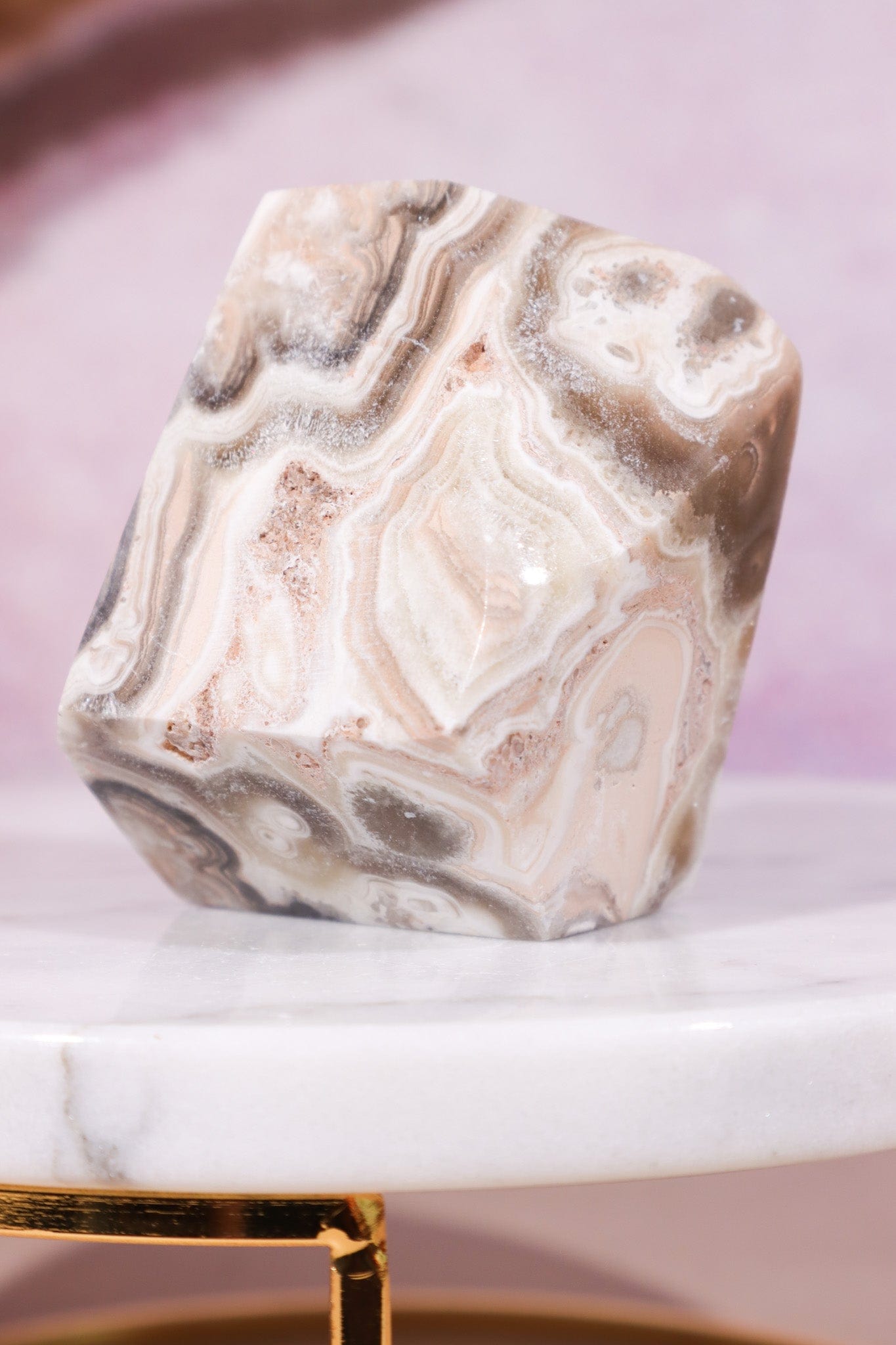 Zebra Calcite Freeforms