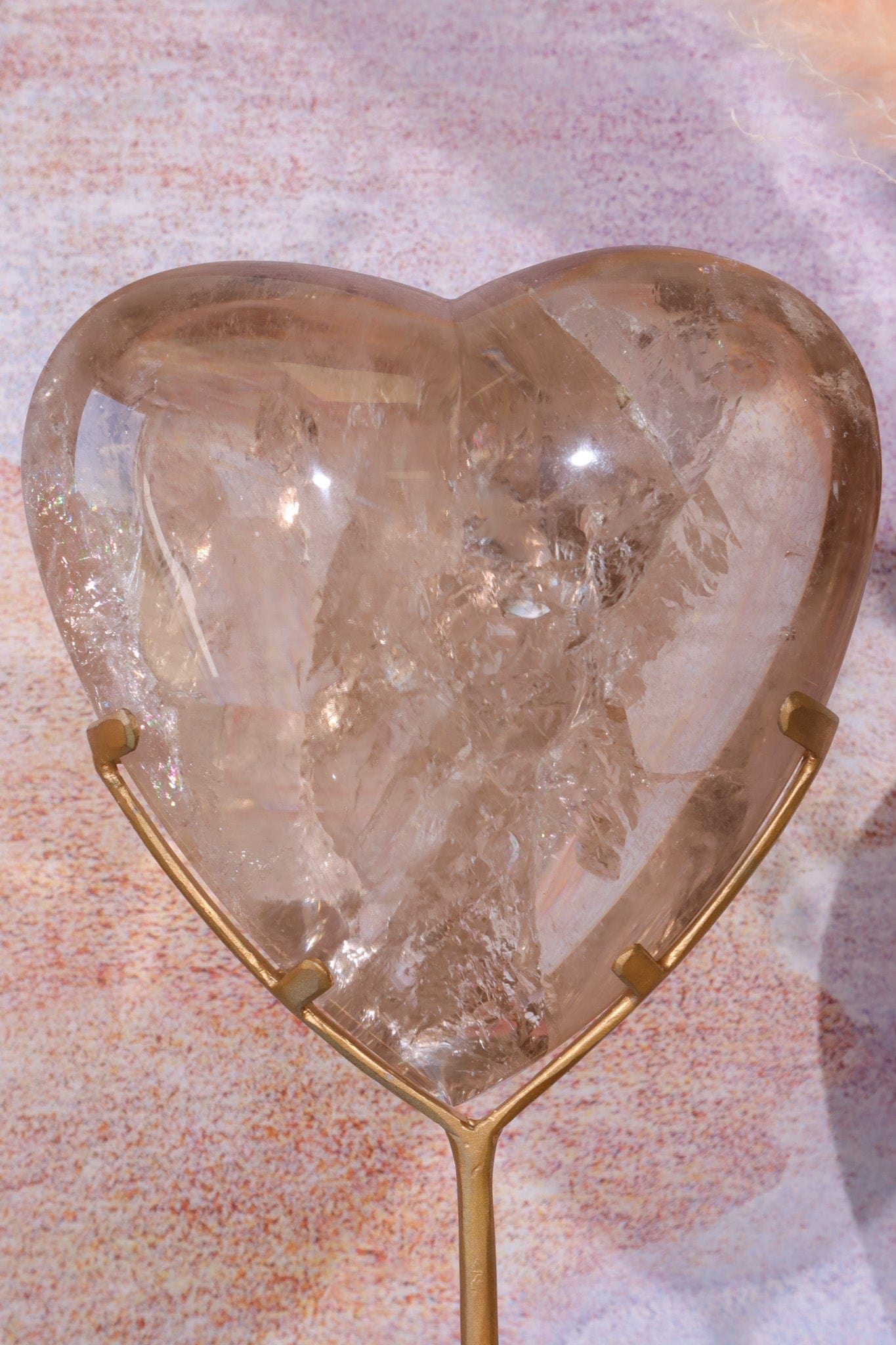 Smokey Quartz Heart