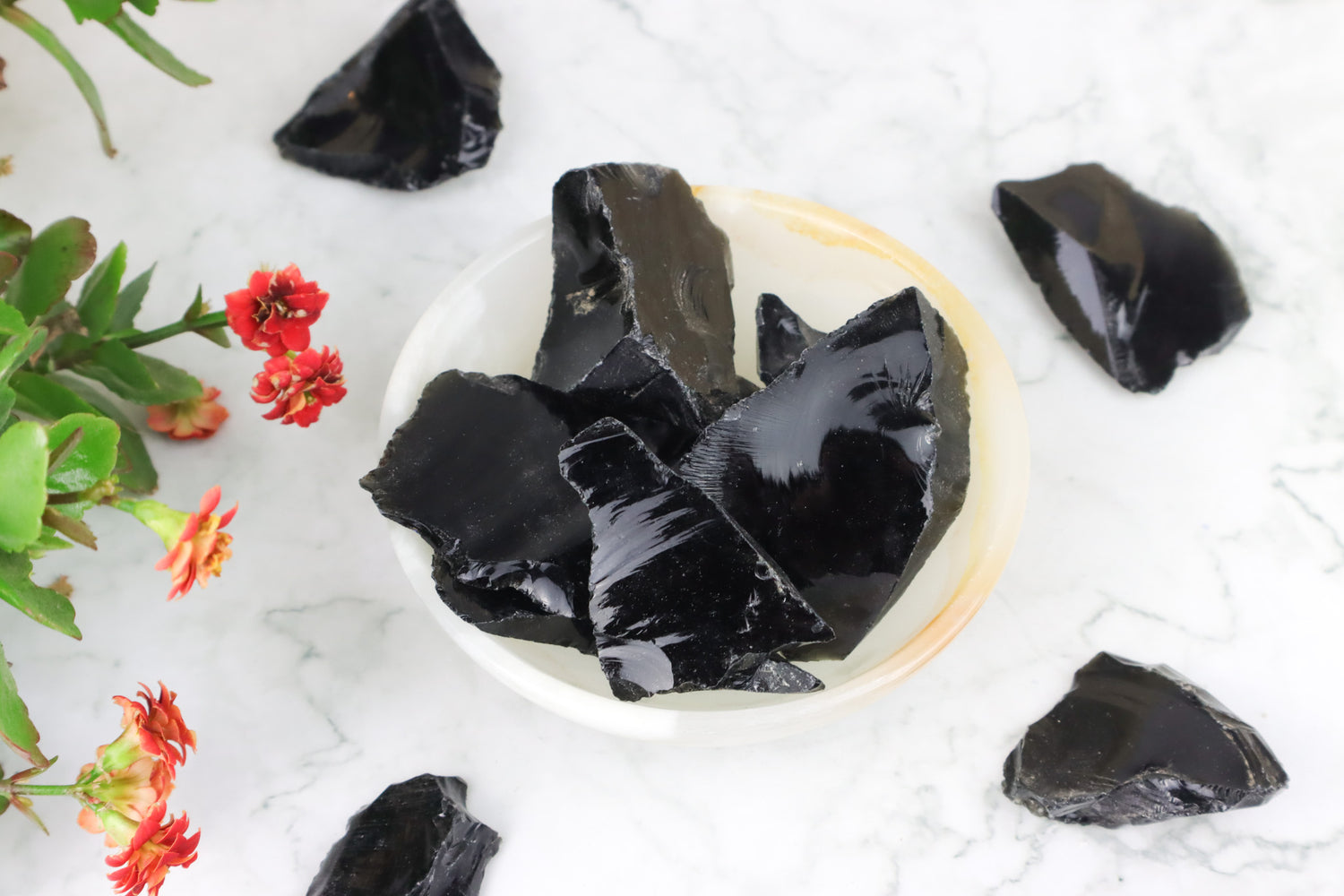 Obsidian Rough Crystals