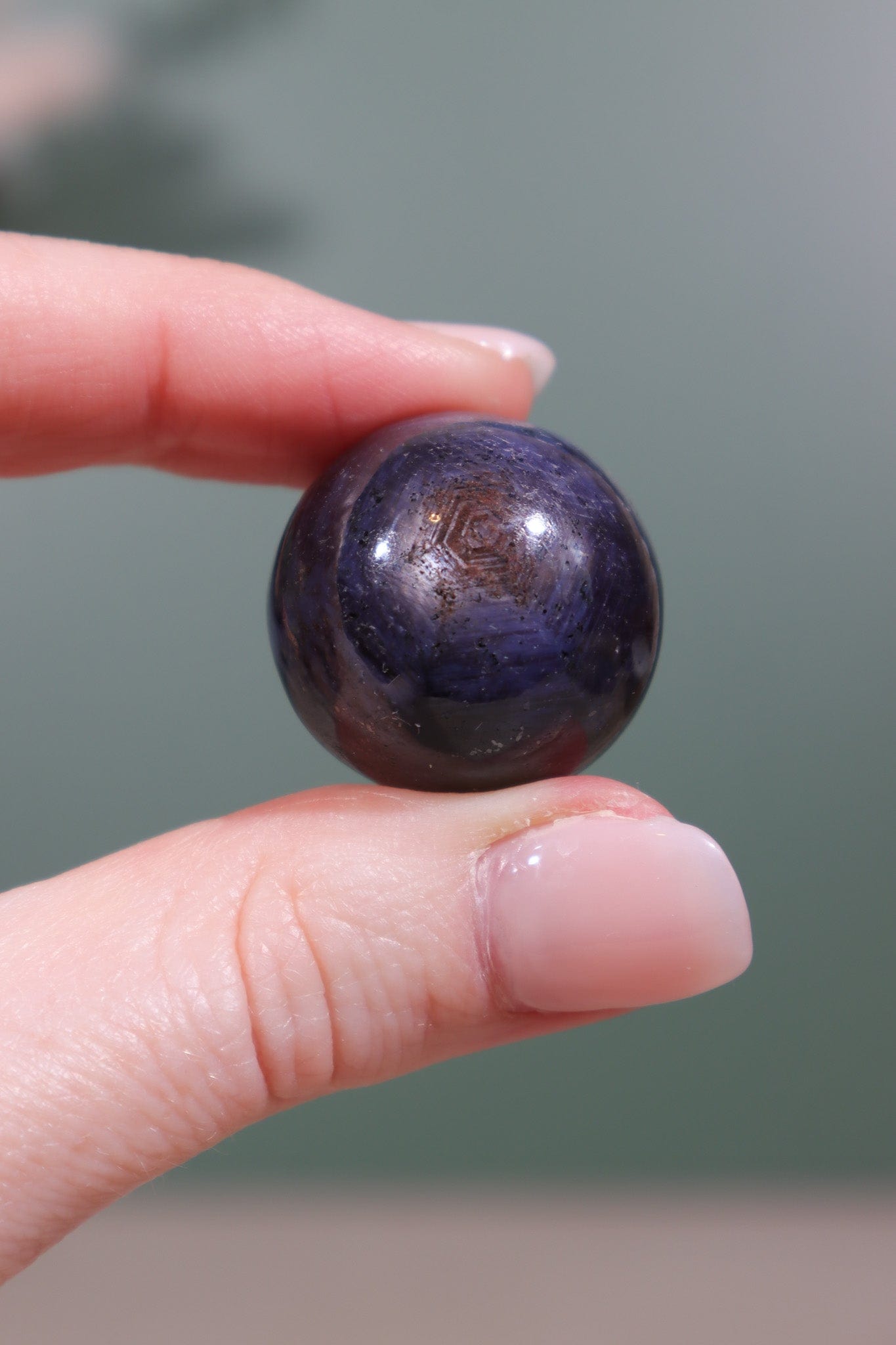 Blue Sapphire Sphere