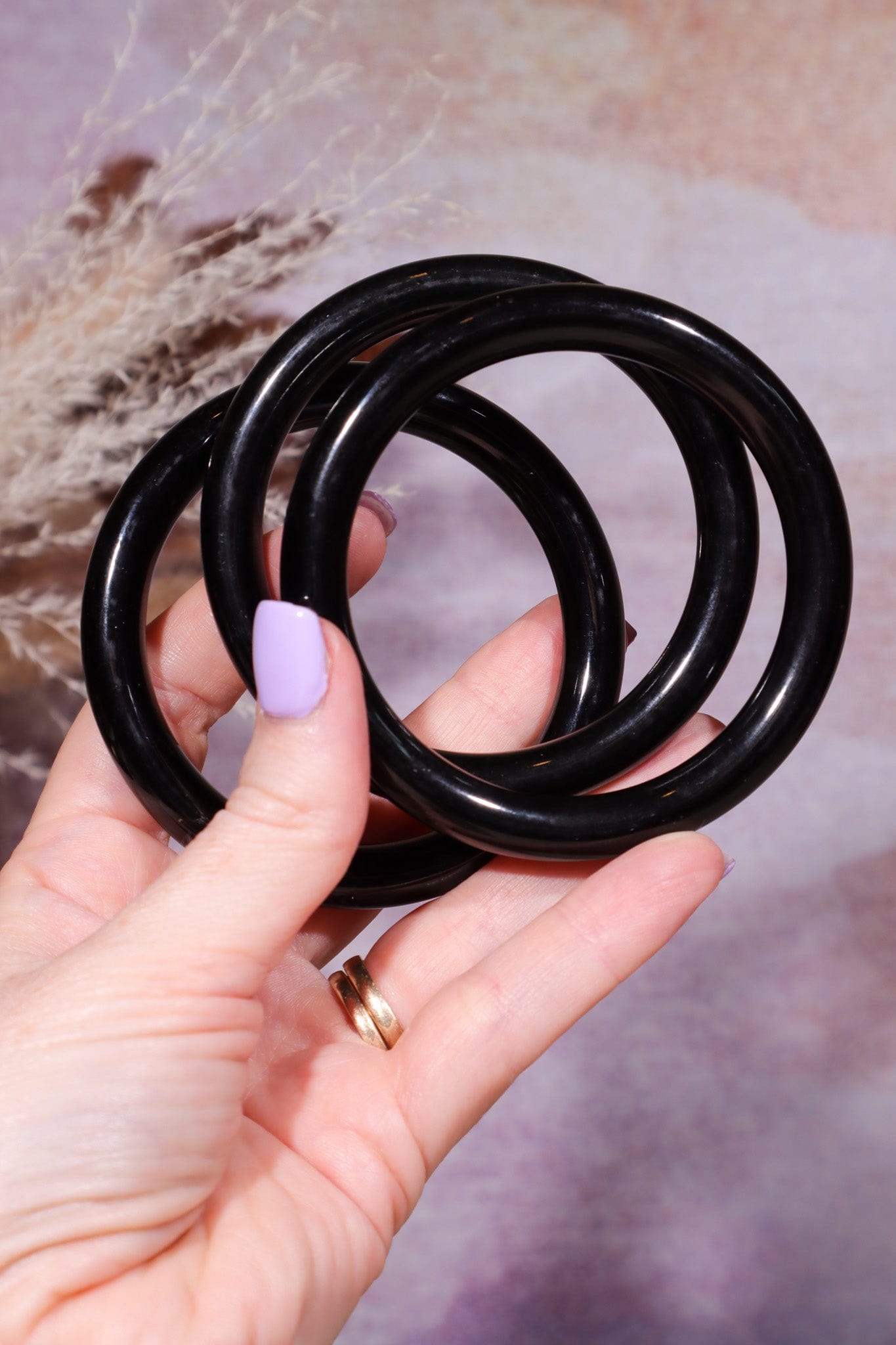 Obsidian Crystal Bracelets