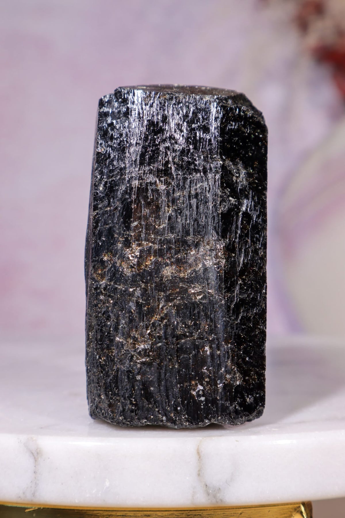 Dravite Brown Tourmaline | Raw Crystal | 122.44g | Australia Minerals Tali & Loz