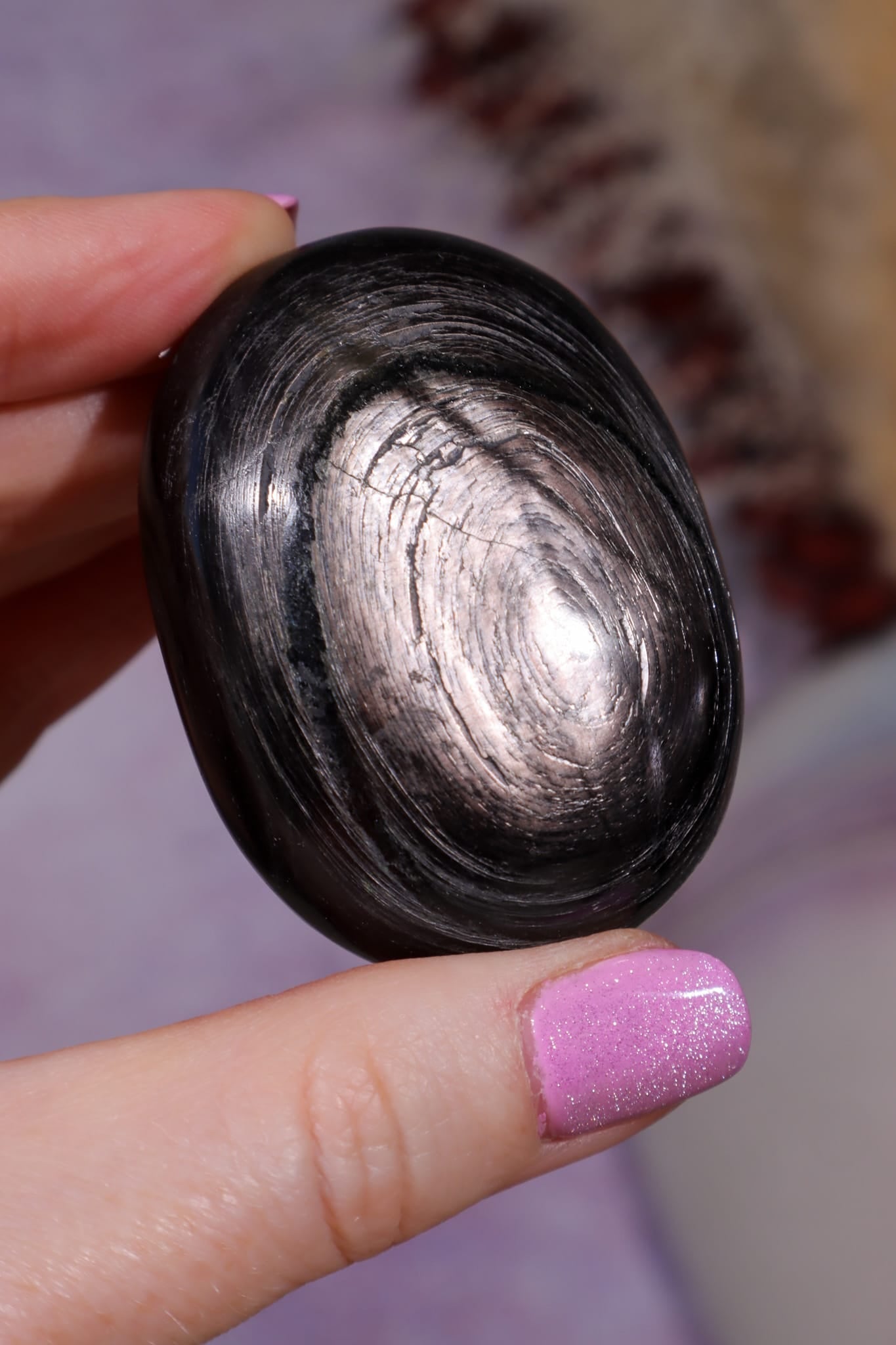 Hypersthene Palmstone