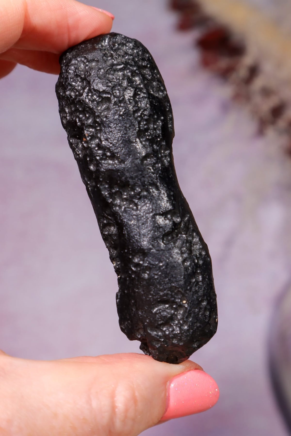 Indochinite Tektite | Natural | 53.2g | Indochinese Peninsula Tektite Tali & Loz Crystals