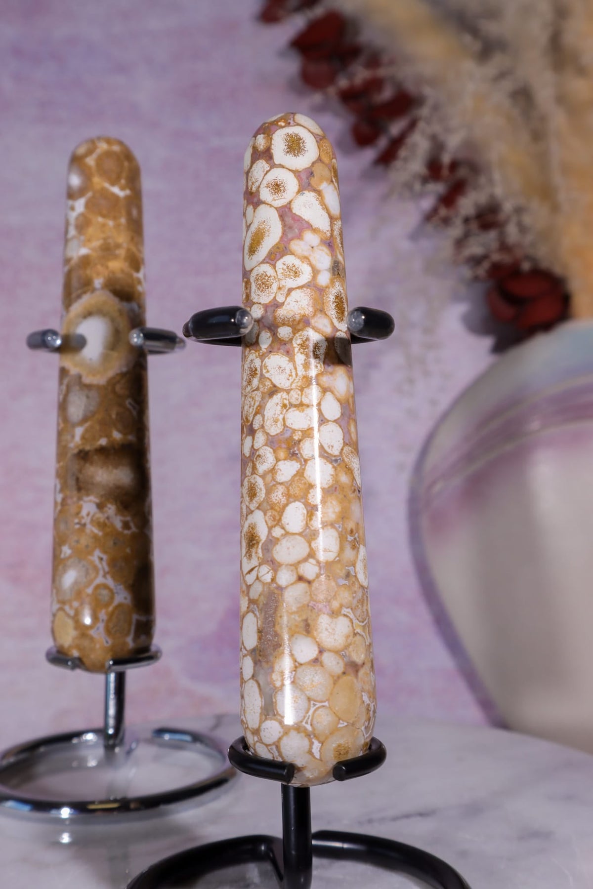 King Cobra Jasper Wand | India Wands Tali & Loz Crystals