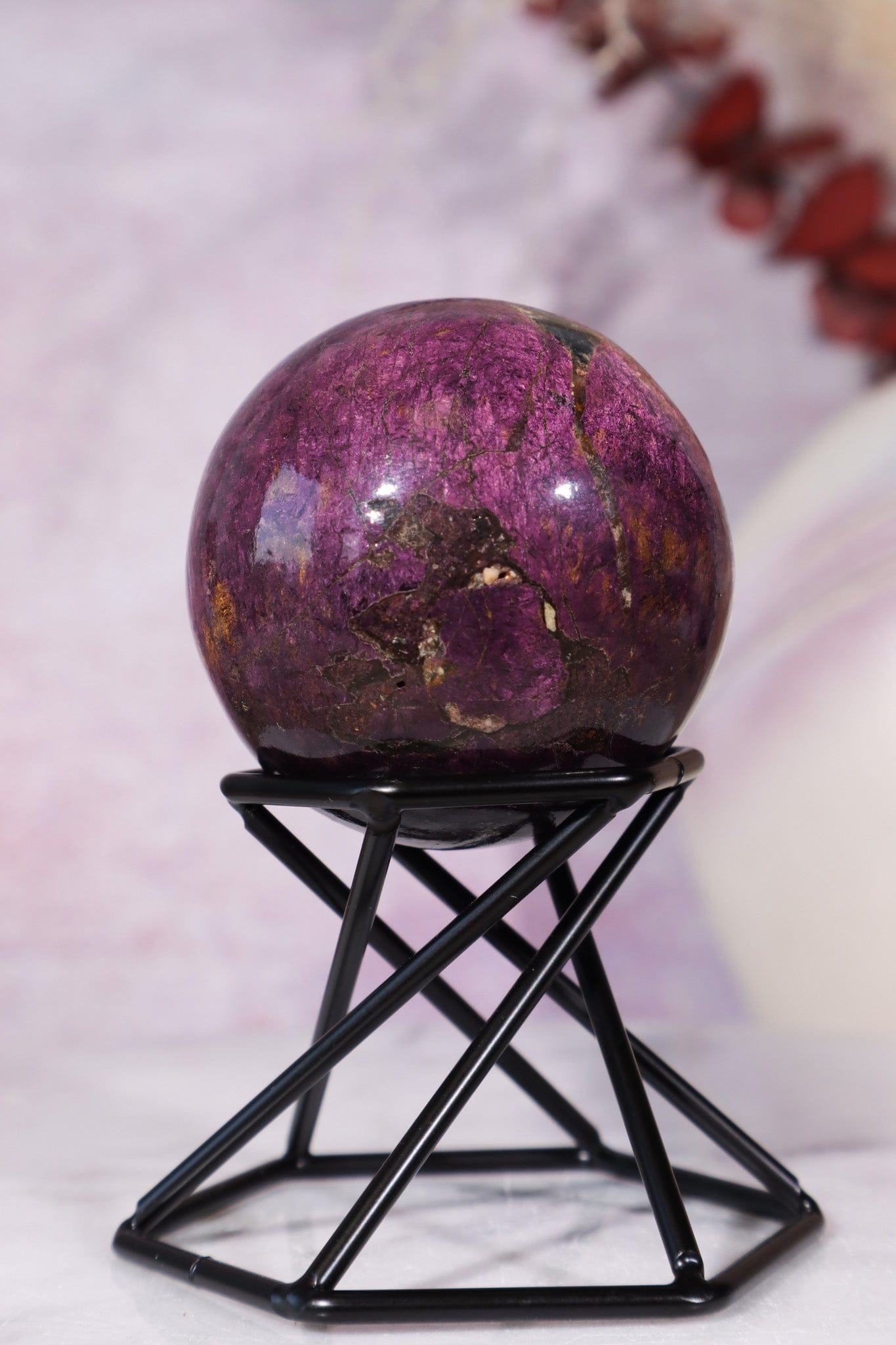 purpurite sphere