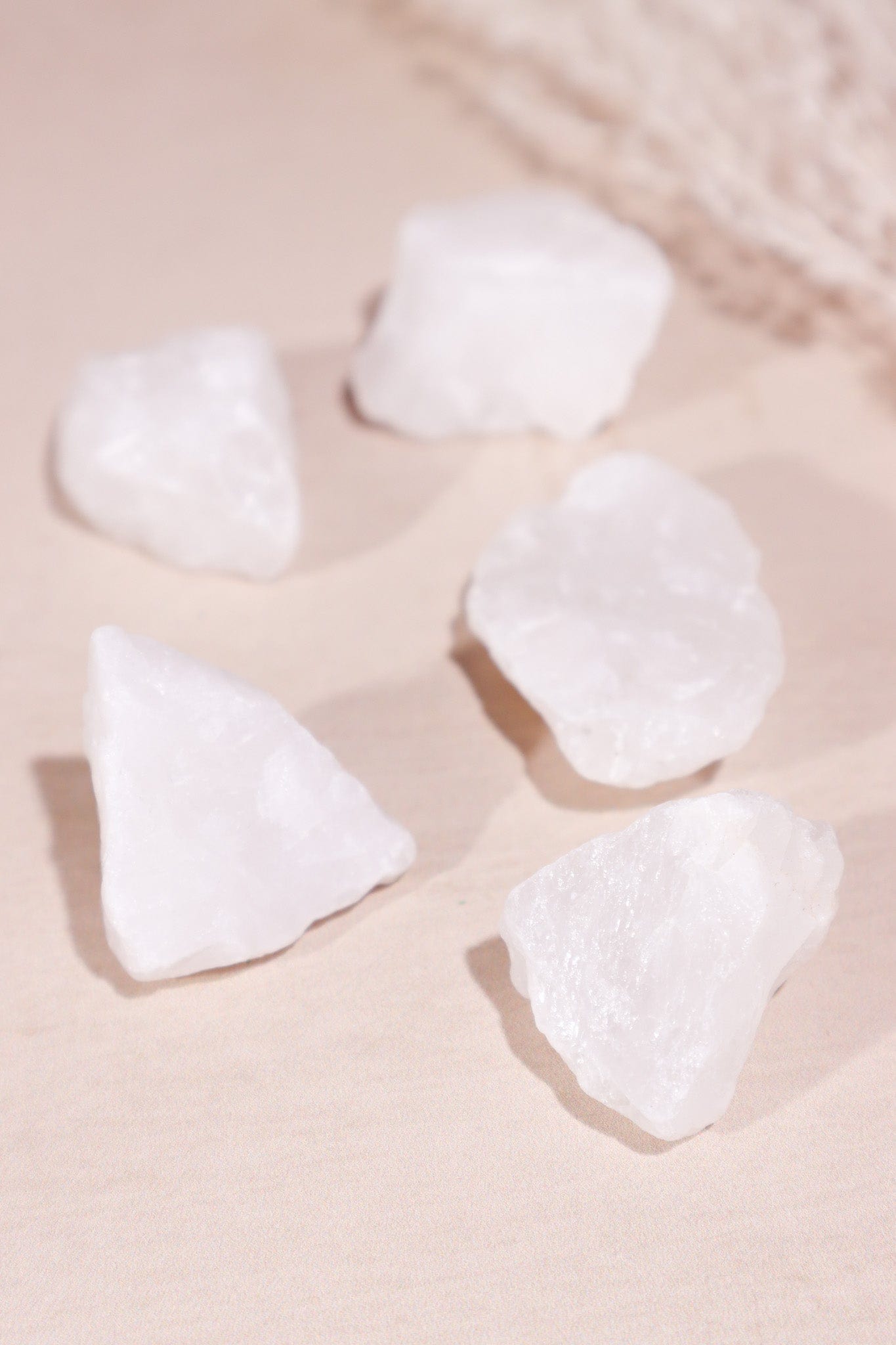 Snow white Quartz