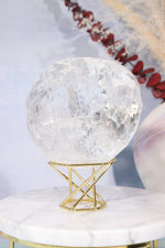 1.3kg Faceted Clear Quartz With Rainbows Freeform Tali & Loz Crystals