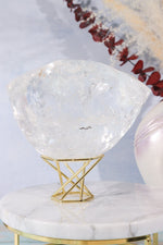 1.3kg Faceted Clear Quartz With Rainbows Freeform Tali & Loz Crystals