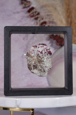 3D Floating Transparent Display Case no Base 14cm Large Specimen Stand Tali & Loz Crystals