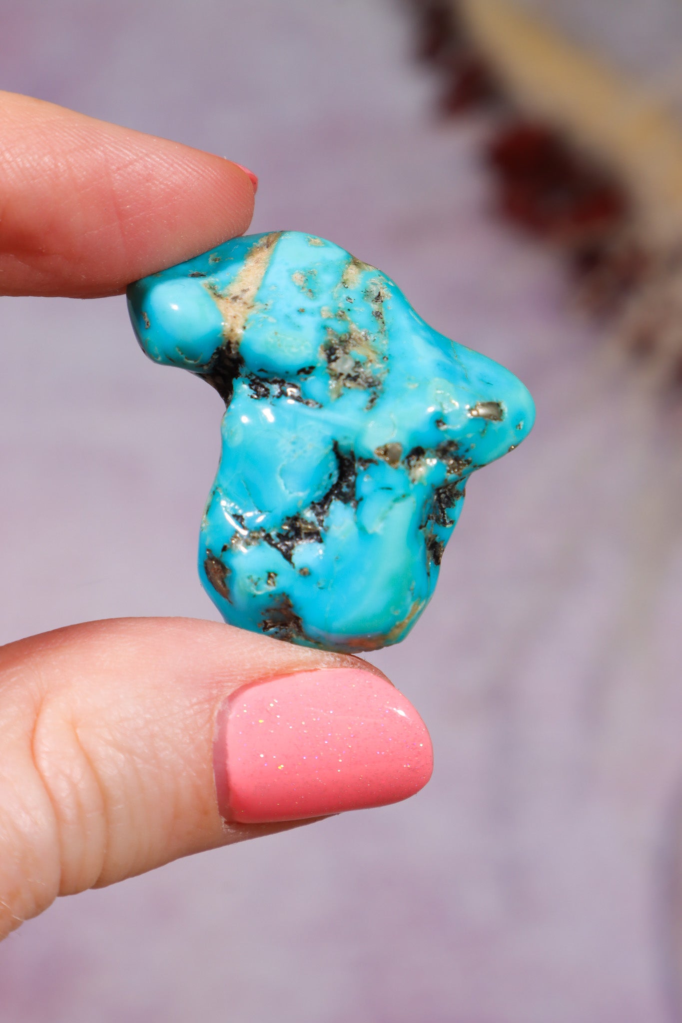 Turquoise with Pyrite 3.2cm | Morenci, Arizona, USA