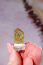 Yellow Apatite Specimen | 23mm | Cerro de Mercado, Mexico Minerals Tali & Loz Crystals