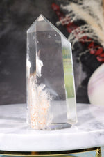AAA Grade Clear Quartz Manifestation Crystal Tower With Natural Phantom Towers Tali & Loz Crystals