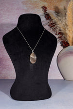 AAA Grade Lattice Sunstone Pendant set in 925 Silver With Chain Jewellery Tali & Loz Crystals