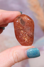 AAA Grade Lattice Sunstone Tumblestones Tumblestones Tali & Loz Crystals