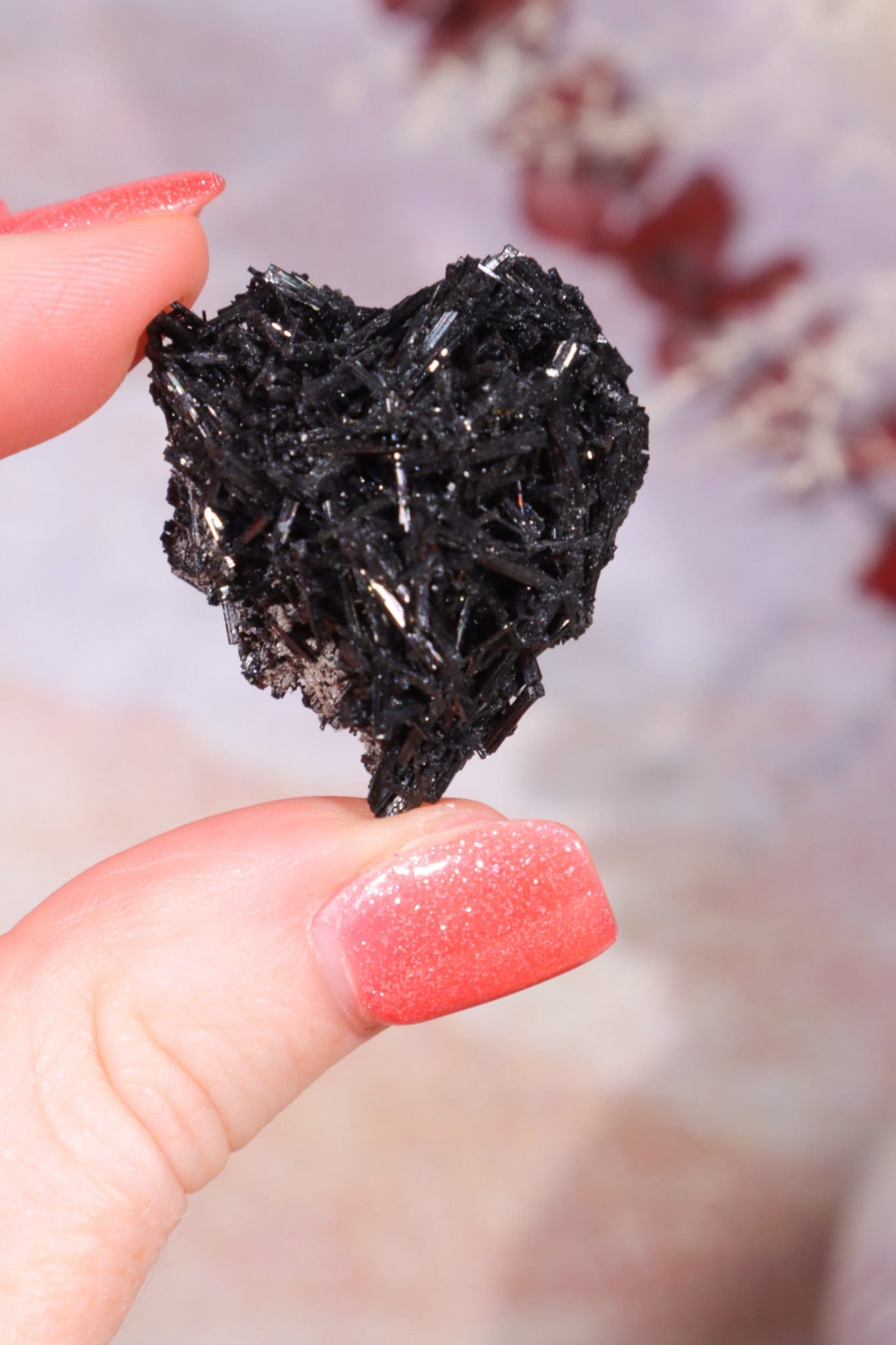 Acicular Black Tourmaline Specimen 10.15gr Specimen Tali & Loz Crystals