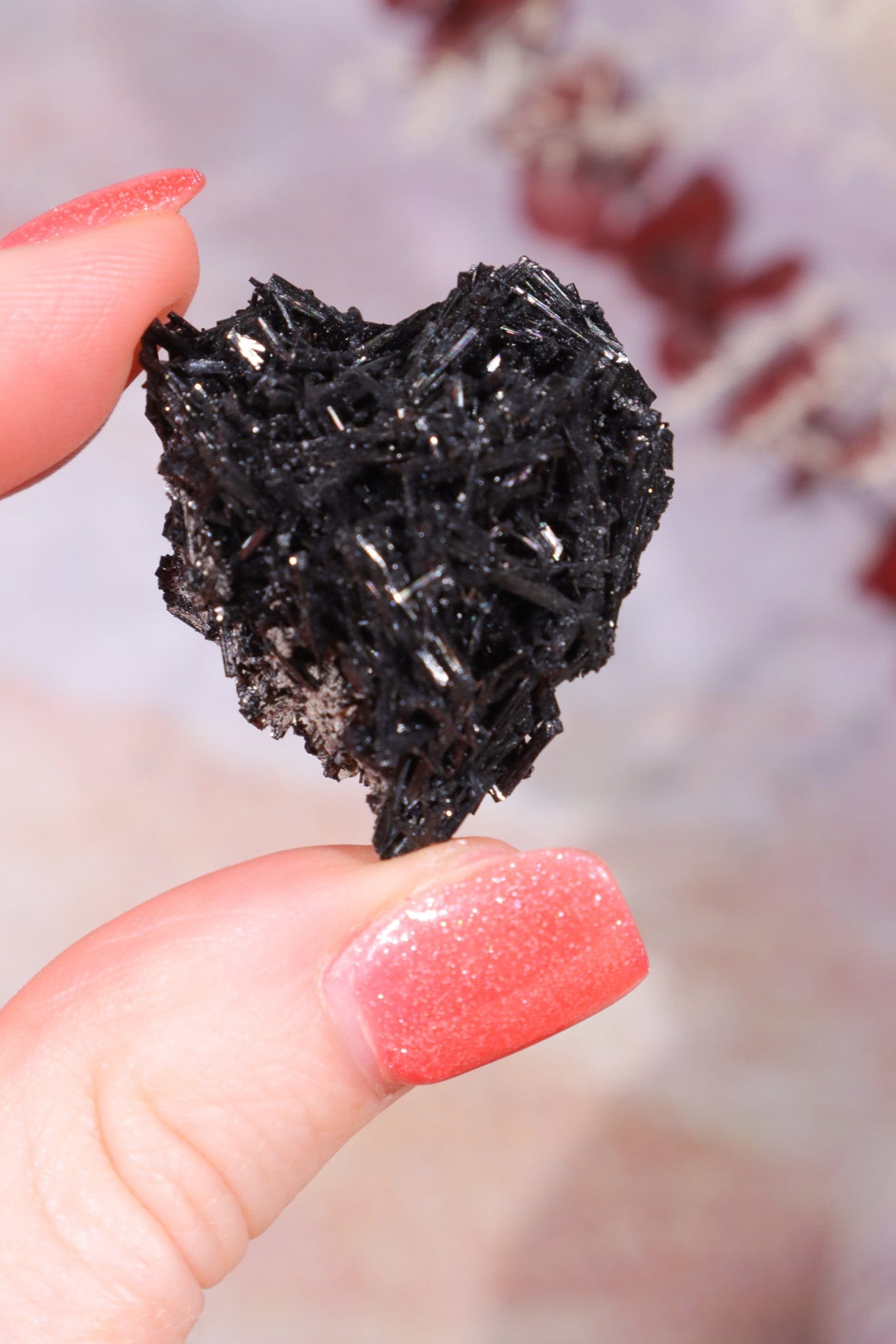 Acicular Black Tourmaline Specimen 10.15gr Specimen Tali & Loz Crystals