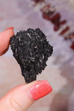 Acicular Black Tourmaline Specimen 15.35gr Specimen Tali & Loz Crystals