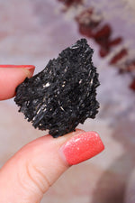 Acicular Black Tourmaline Specimen 15.35gr Specimen Tali & Loz Crystals