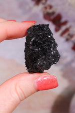Acicular Black Tourmaline Specimen 17.45gr Specimen Tali & Loz Crystals