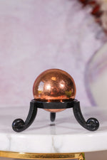 Acrylic Crystal Stand | Sphere & Egg Display Stand | Black or Clear Sphere Stands Tali & Loz Crystals
