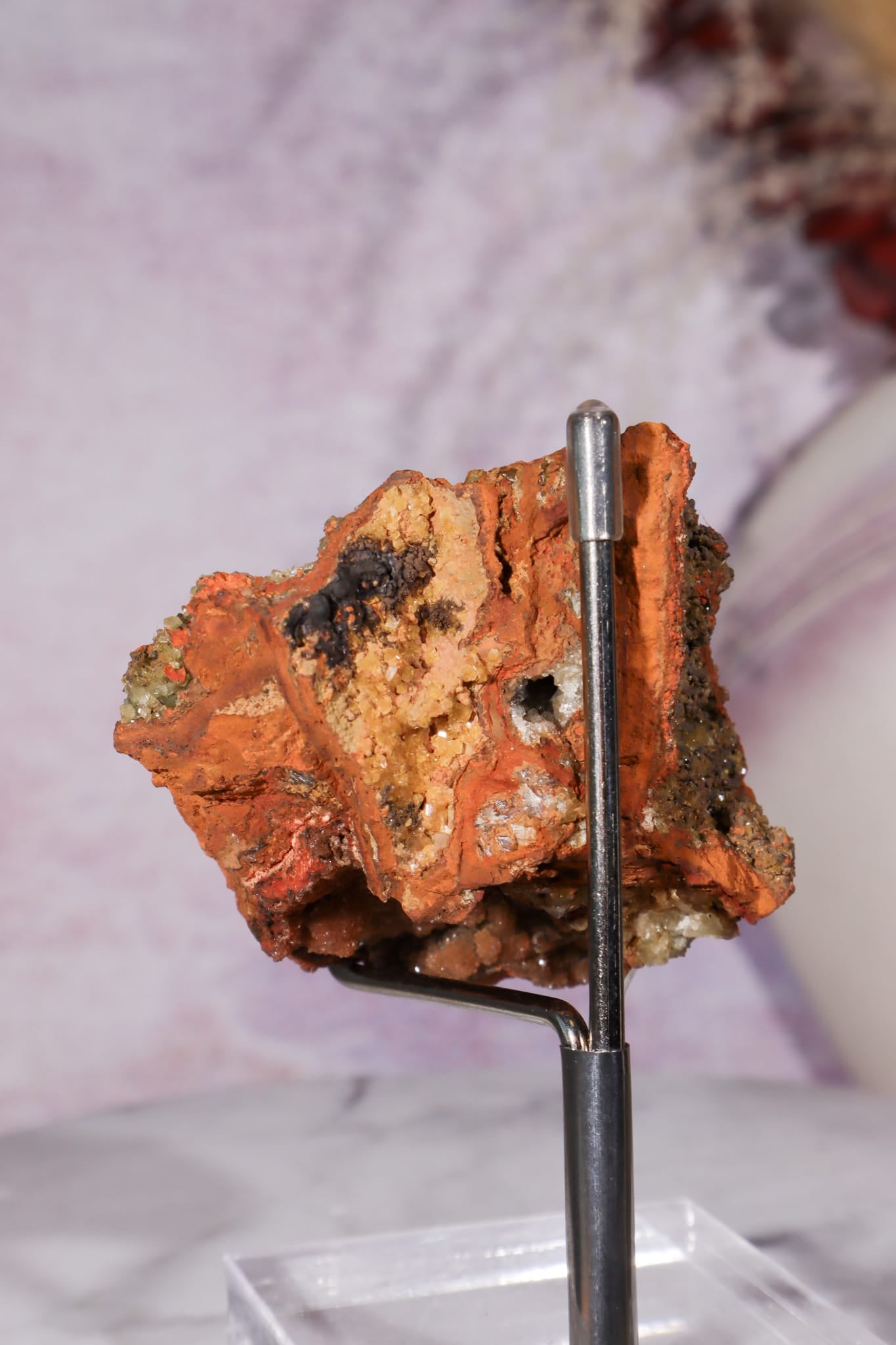 Adamite Mineral Specimen, Mina Ojuela, Mapimi, Durango, Mexico 6.3cm Specimen Tali & Loz Crystals