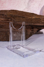 Adjustable Clear Acrylic Display Stand | Medium & Large Crystal Specimens Sphere Stands Tali & Loz Crystals