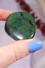 African Jade Palmstone Palm Stone Tali & Loz Crystals