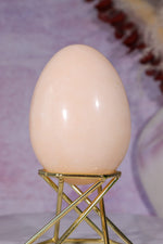 Alabaster Egg 6.9cm, Sold as Seen Minerals Tali & Loz Crystals