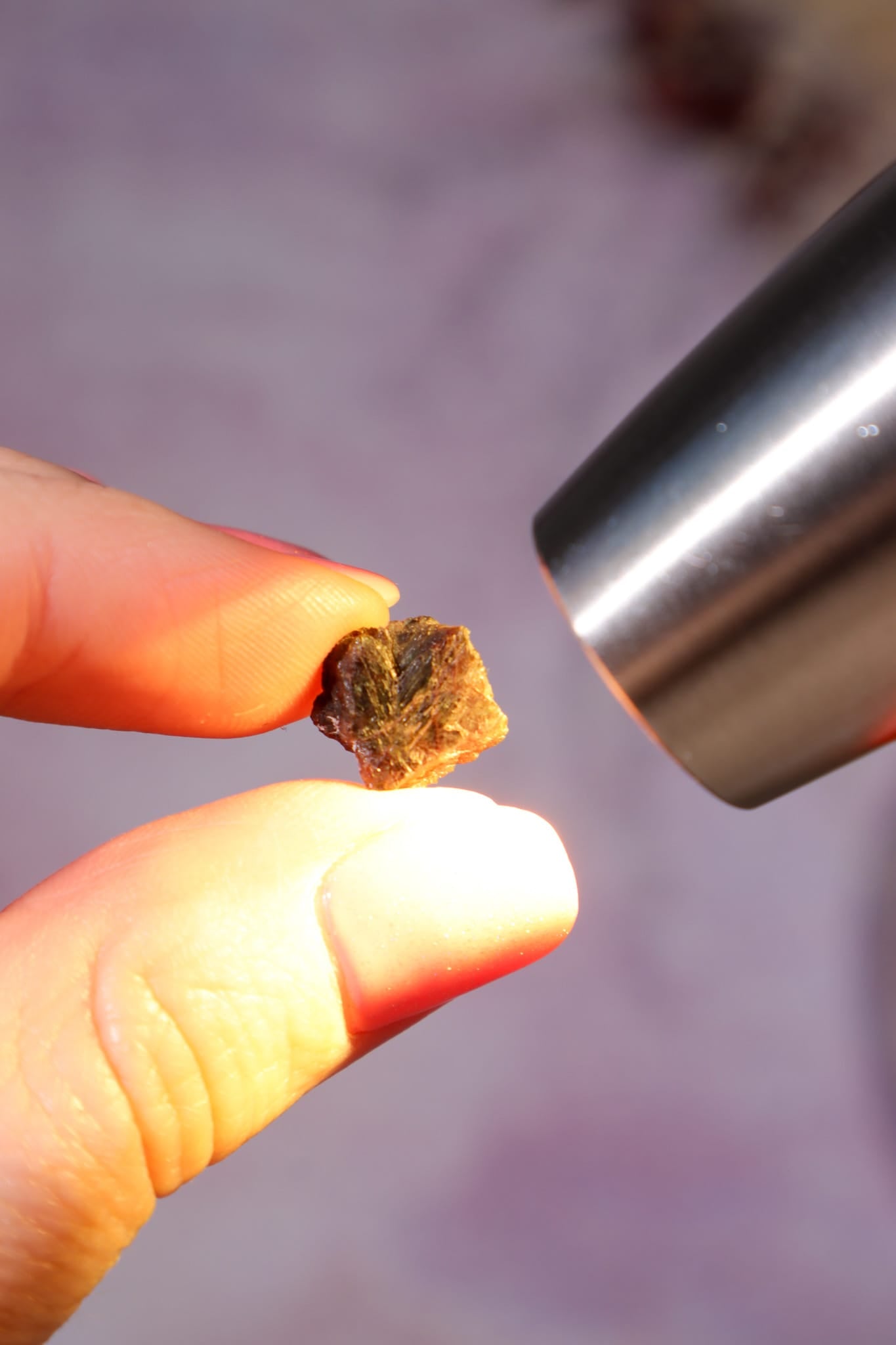 Alexandrite Twin Natural Crystal, Brazil, 1cm Minerals Tali & Loz Crystals