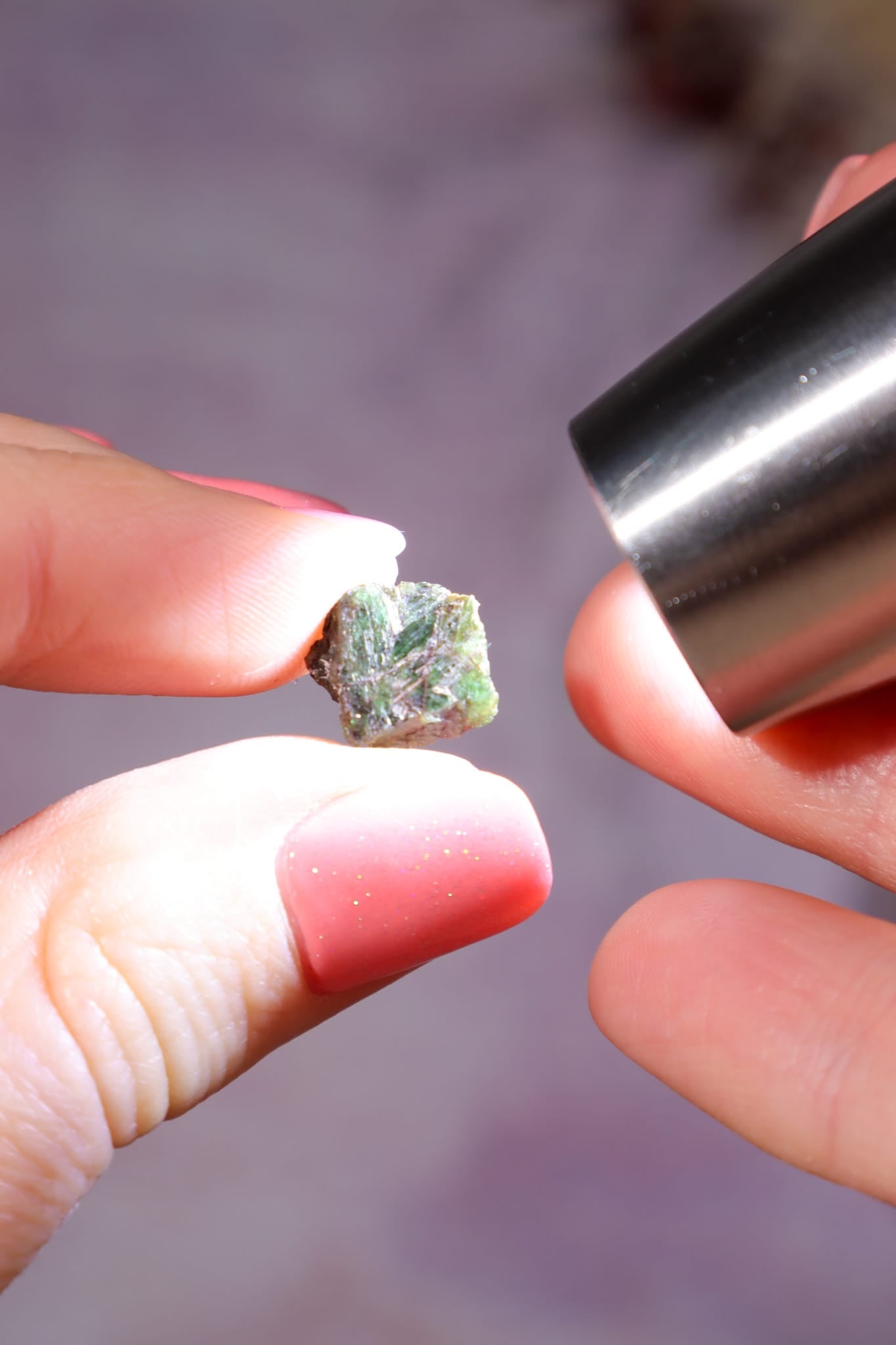 Alexandrite Twin Natural Crystal, Brazil, 1cm Minerals Tali & Loz Crystals
