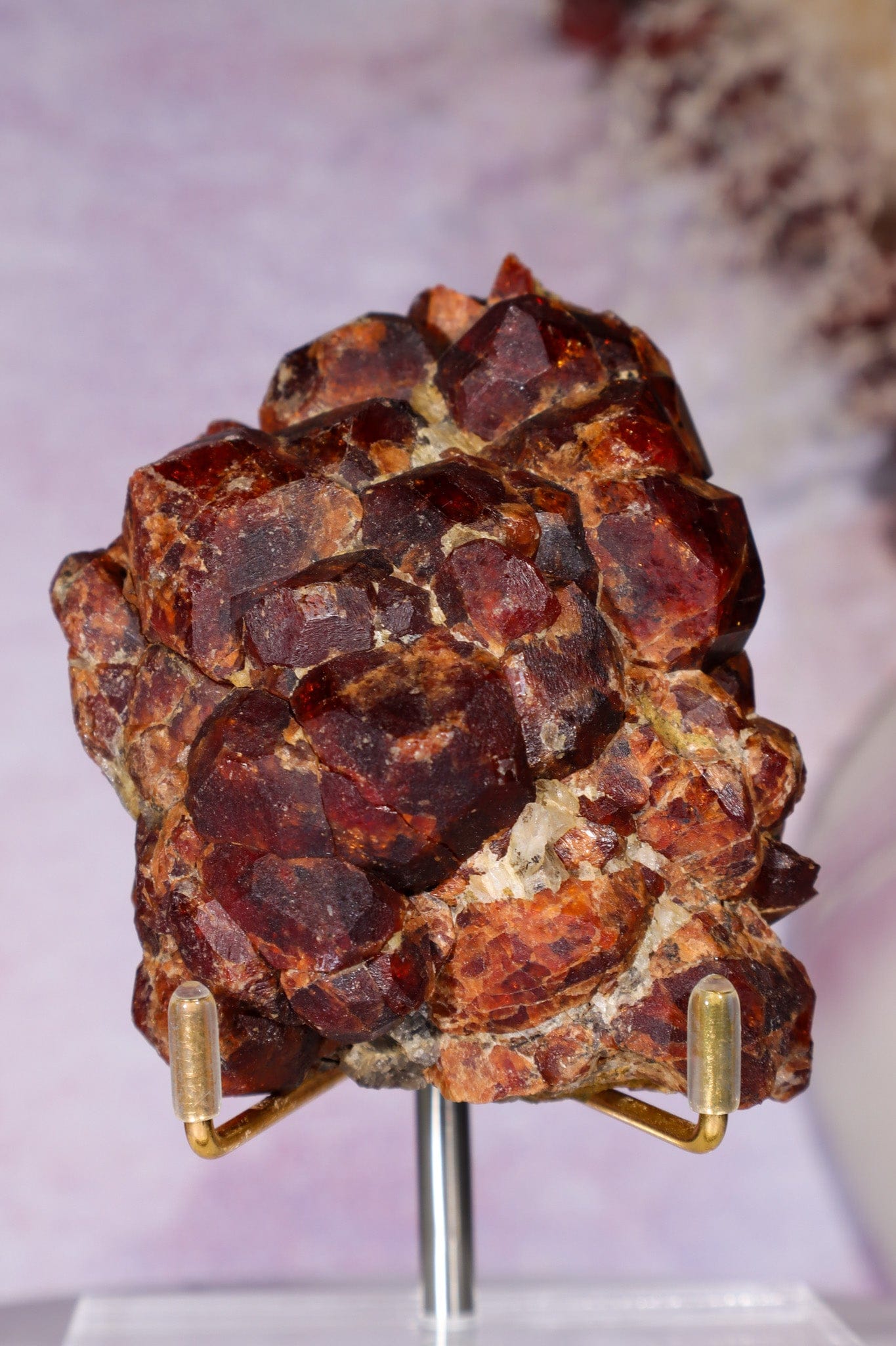 Almandine Garnet Specimen 415gr, Russia Specimen Tali & Loz Crystals