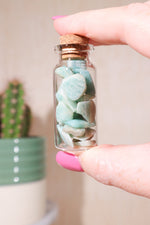 Amazonite A-Grade Chip Bottles 10ml - Tali & Loz Crystals