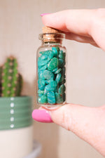Amazonite AAA-Grade Chip Bottles 10ml - Tali & Loz Crystals