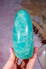 Amazonite Freeform 11.7cm, Madagascar, Sold as Seen Freeform Tali & Loz Crystals