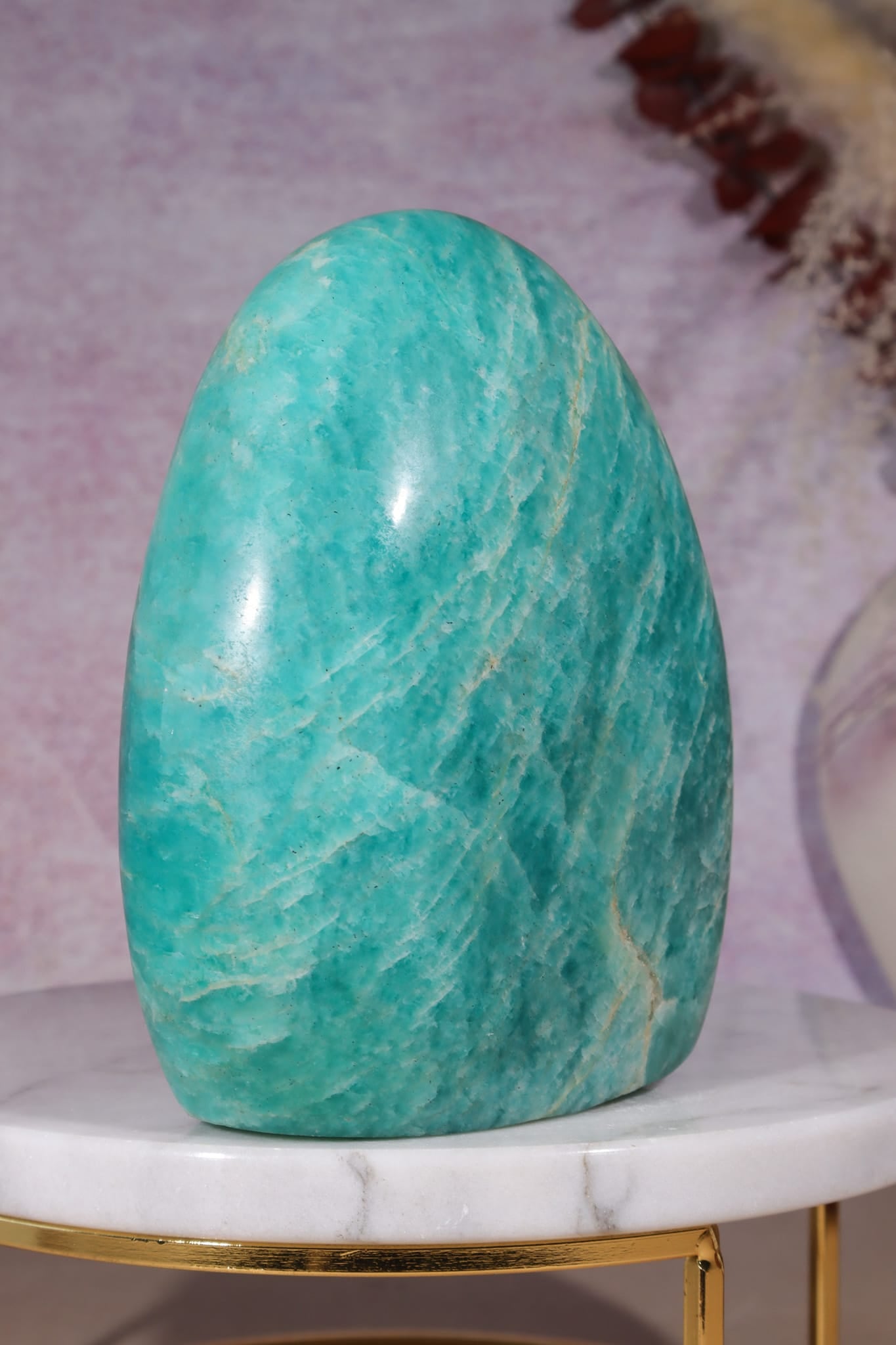 Amazonite Freeform 11.7cm, Madagascar, Sold as Seen Freeform Tali & Loz Crystals