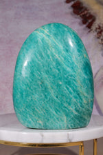 Amazonite Freeform 11.7cm, Madagascar, Sold as Seen Freeform Tali & Loz Crystals