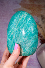 Amazonite Freeform 11.7cm, Madagascar, Sold as Seen Freeform Tali & Loz Crystals