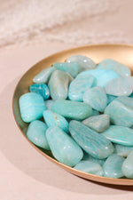 Amazonite Tumblestones 20-30mm - Tali & Loz Crystals