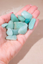 Amazonite Tumblestones 20-30mm - Tali & Loz Crystals